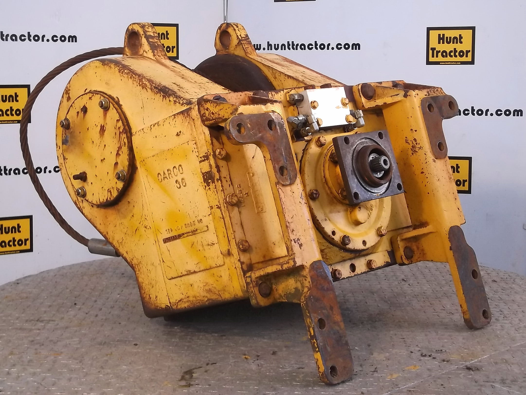 Hunt Tractor Used John Deere 450g 550g 650g Pto Winch For Sale 0567